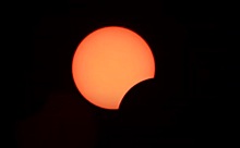 Как наблюдали затмение солнца специалисты планетария