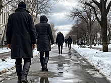 В Петербург ворвалась кратковременная оттепель с дождем и гололедом