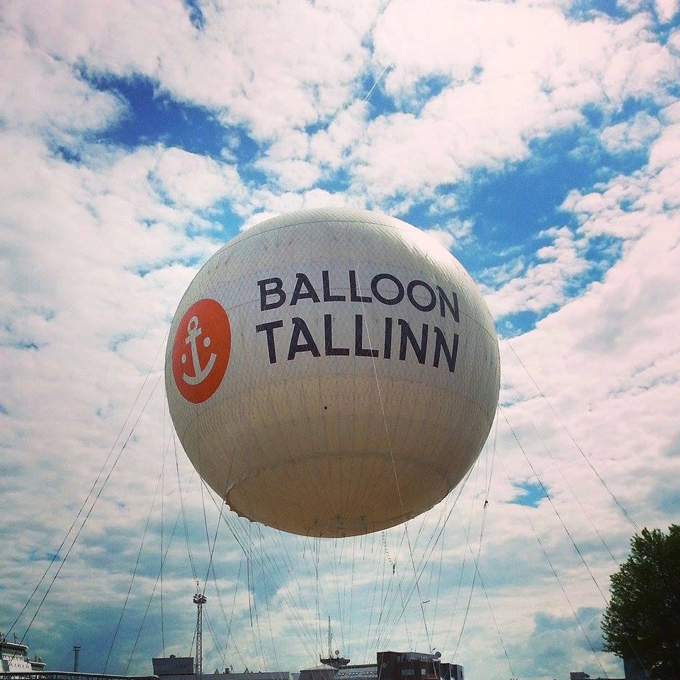 Аэро-аттракцион Balloon Tallinn , Таллин, Эстония, Европа
