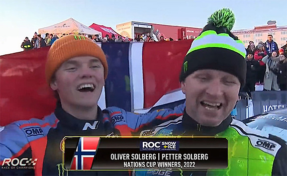 Отец и сын Сольберг выиграли Гонку чемпионов, Феттель и Шумахер выбыли в 1/4-финала