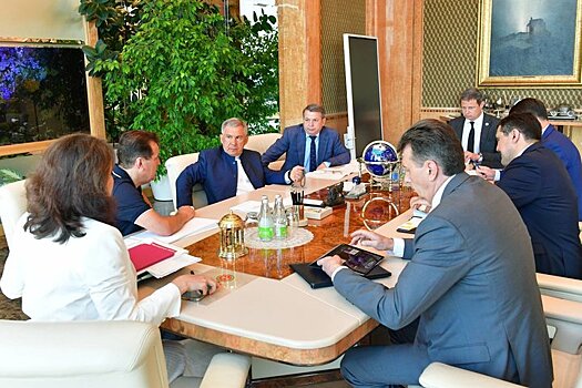 Минниханов провел совещание по вопросу подготовки "Новой волны" в Казани