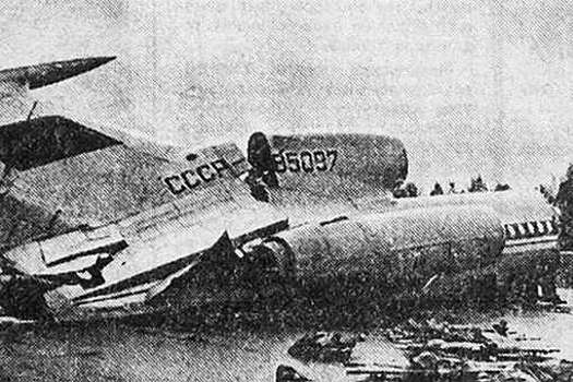 30 лет назад пассажирский самолет Ту-154 разрушился после грубой посадки в Ленинграде