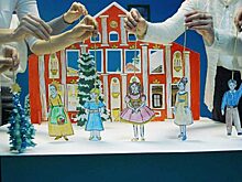 Дети из Измайлова смастерили настольный кукольный театр