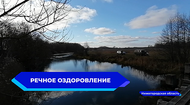 В Нижегородской области по нацпроекту «Экология» начались работы по расчистке рек Имза и Княгинка