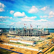 Вокруг стадиона «Нижний Новгород» началось благоустройство