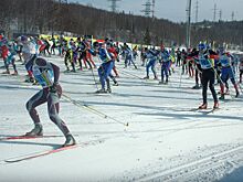 В Мурманской долине уюта лыжники разыграли награды 84-го международного праздника Севера в гонках свободным стилем