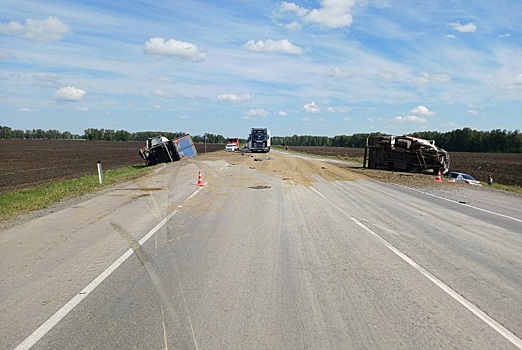 Водитель «Газели» погиб в ДТП с фурой в Татарском районе Новосибирской области