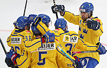 В состав сборной Швеции по хоккею на Кубок Первого канала вошли 13 игроков КХЛ