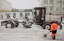 За сутки с тюменских улиц вывезли более 20 тысяч кубометров снега