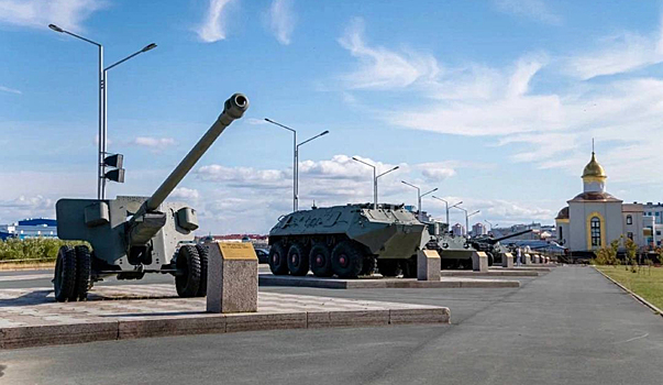 В салехардском Парке Победы восстановят военную технику