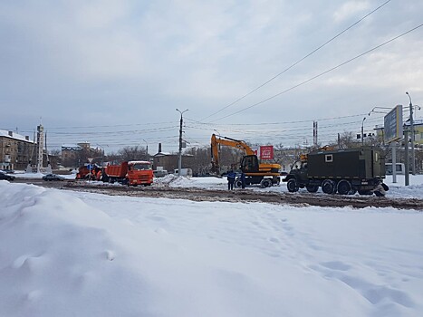 В центре Оренбурга восстановили прерванное из-за аварии водоснабжение