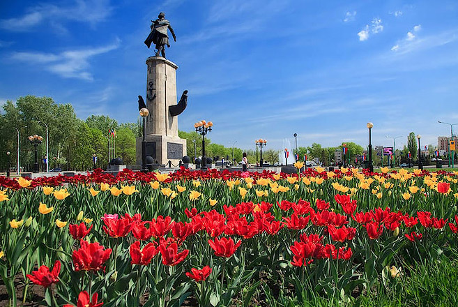 Площадь Петра Великого, Липецк, Российская Федерация