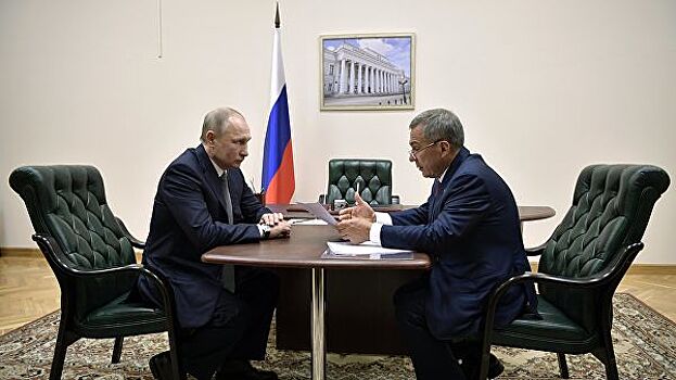 Песков рассказал о графике встреч Путина в Татарстане