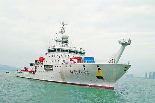 В Мальдивах заметили судно Китая, которое США подозревают в шпионаже