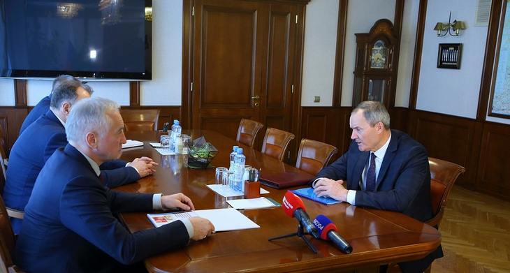 Томский губернатор обсудил с главой регионального Управления Россельхознадзора итоги и планы совместной работы