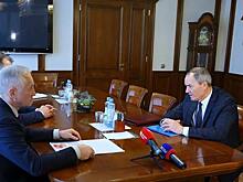 Томский губернатор обсудил с главой регионального Управления Россельхознадзора итоги и планы совместной работы