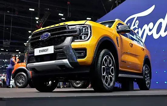 Ford показан новый рамный внедорожник Ford Everest Wildtrak