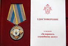 Владимир Махлейдт награжден медалью «За верность служебному долгу»