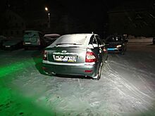          Пьяный бесправник на «Приоре» приехал в бар за добавкой, закупился алкоголем и продолжил свой алко-вояж       