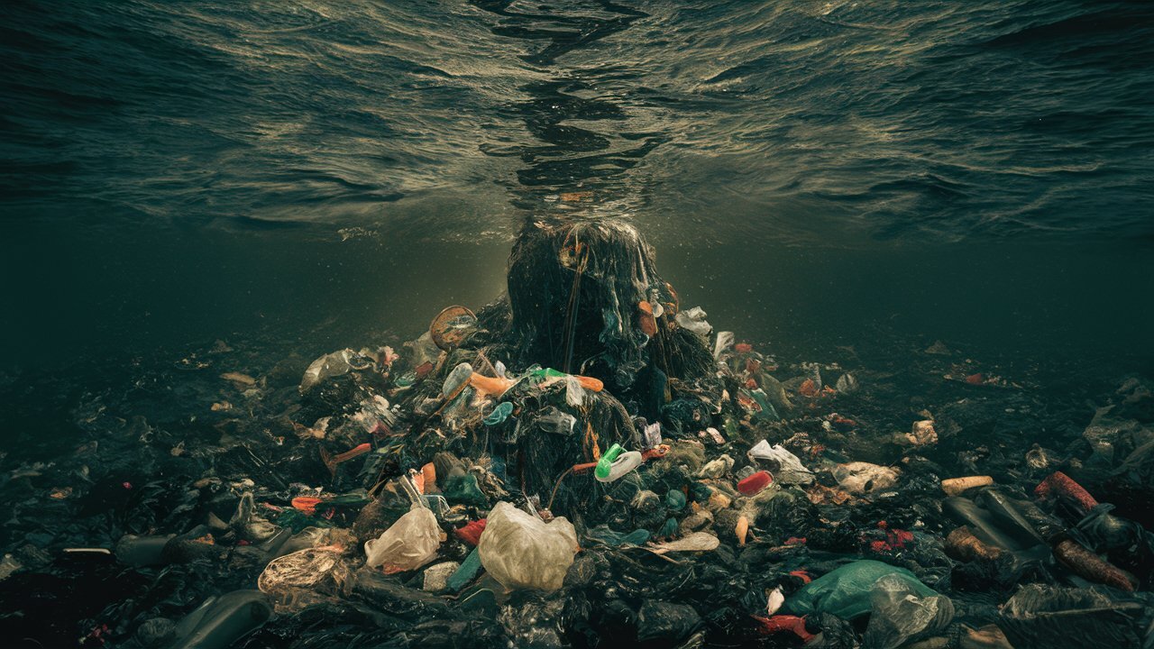 Глубоководные участки моря содержат в 100 раз больше пластика, чем суша