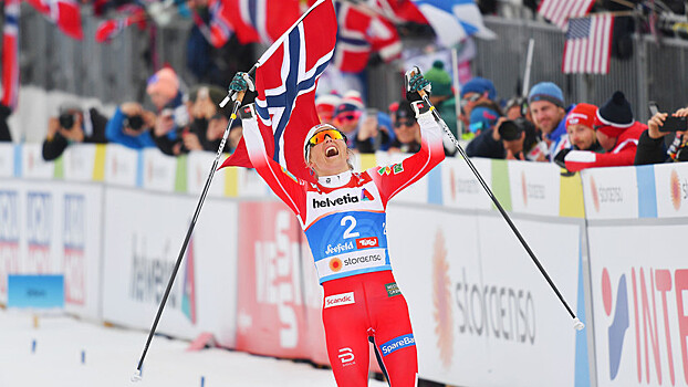Норвежка Йохауг выиграла лыжный марафон на 30 км на ЧМ, россиянки не попали в десятку лучших