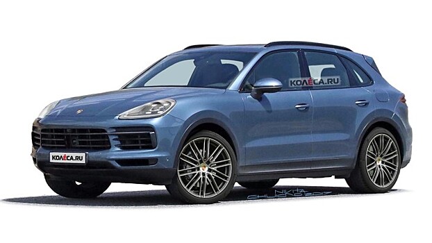 Новый Porsche Cayenne дебютировал на независимом рендере