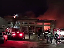 Крупный пожар в Нижнем Новгороде: в Сормовском районе выгорело предприятие