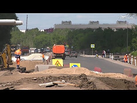 В Самаре на Грозненской строят транспортную развязку