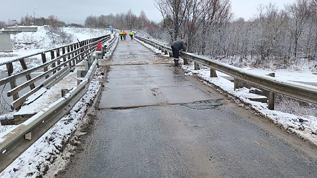 Проезд по мосту через реку Теша в Навашинском районе перекроют из-за ремонта