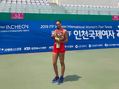 Саратовская теннисистка взяла "серебро" в Корее
