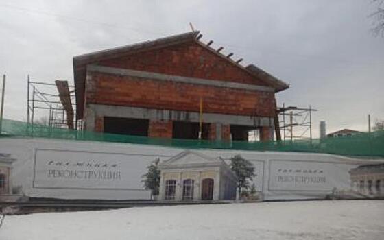 В Рязани скоро завершат строительство нового здания кафе «Снежинка»