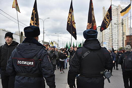 Русский марш в столице прошел спокойно
