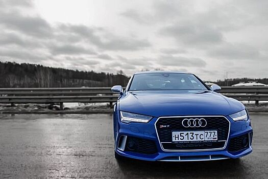 Пламенный мотор: тест Audi RS 7 performance