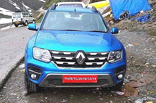 Появились первые фото обновленного Renault Duster