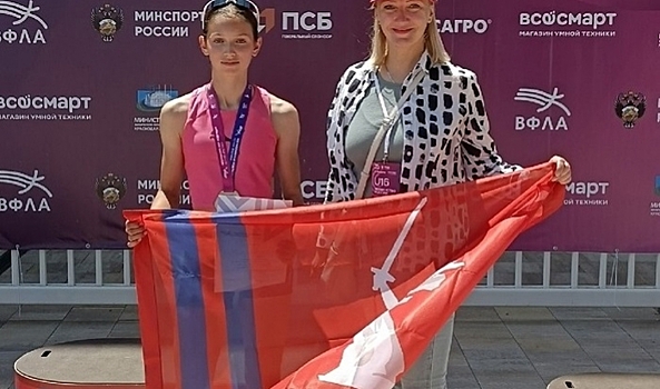 Юная волгоградка стала лучшей на Первенстве России по легкой атлетике