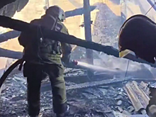 Сотрудники МЧС ликвидировали пожар в Ростове