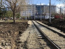 В Краснодаре новую трамвайную линию запустят в марте