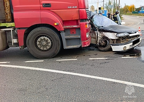 Два человека получили травмы в тройном ДТП на трассе А130
