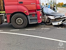 Два человека получили травмы в тройном ДТП на трассе А130