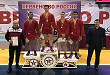 Наши самбисты на первенстве России завоевали 10 медалей