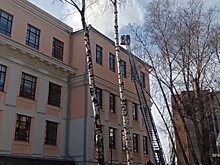 Открытое горение на кровле "Бауманки" ликвидировано