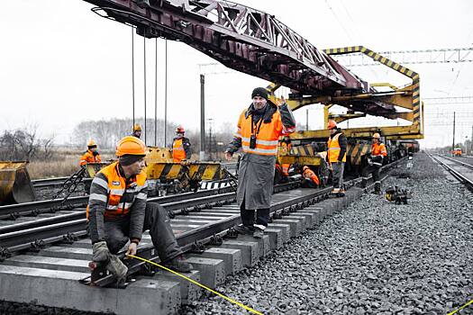 В Новосибирской области обновили 140 километров железнодорожных путей