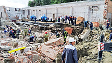 Опубликовано видео рухнувшего здания в Новосибирске