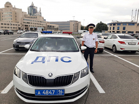 Сотрудник ГИБДД Казани вовремя доставил в больницу пенсионера