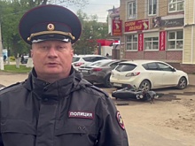 Подросток на мотоцикле пострадал в ДТП в Богородске