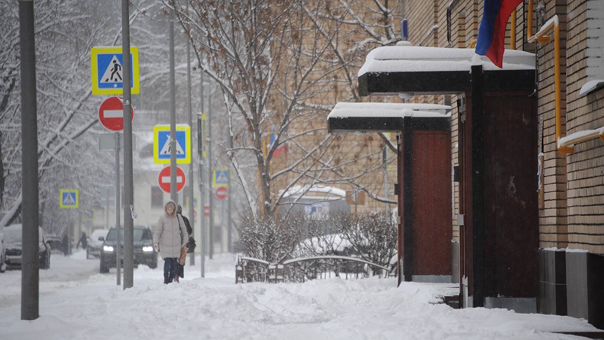 Метеоролог Леус рассказал, что снег в Москве продлится до 5 марта