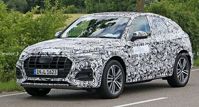 На тестах заметили прототип кросс-купе Audi Q5 Sportback