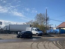 Жесткая авария с тремя автомобилями произошла в российском городе