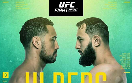 UFC Fight Night 260: Карлос Ульберг – Доминик Рейес и другие бои