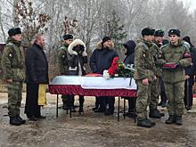 В Ряжске простились с погибшим на СВО страшим лейтенантом Павлом Репиным
